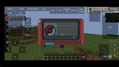 controles do pixelmon.